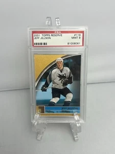 2001 Topps Reserve Hockey Jeff Jillson #119 765/1099 SP Sharks PSA 9 NHL Hockey - Picture 1 of 2