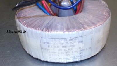 Toroidal isolating Transformers 200va Power - Image 1 of 3