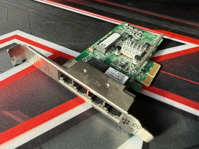 HP 331T Quad Port PCIe Gigabit Server Adapter P/N 649871-001 647592-001 FP - Bild 1 von 4