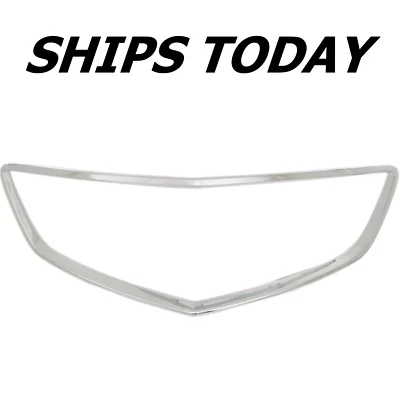 NEW Chrome Grille Surround Molding For 2015-2017 Acura TLX - Image 1 of 4