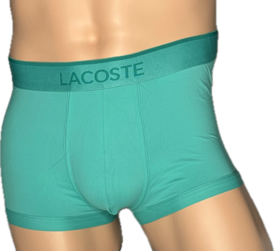 Calzoncillo boxer elástico estilo de vida informal Lacoste para hombre talla M ropa interior COMO NUEVO Foto 1 de 3