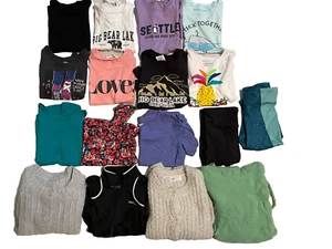 17pc Girl's Youth Clothing H&M Hannah Andersson Gymboree Big Bear Size 5-6, 7 - Picture 1 of 20