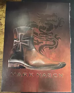 2004 Mark Nason Boots Cross Dragon Vintage Magazine Print Ad Art Ephemera 00s - Picture 1 of 1
