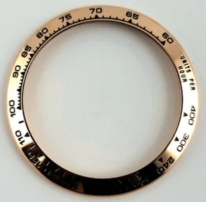 Rolex Daytona 18k Rose Gold Bezel 40mm Model 116505 - Picture 1 of 3