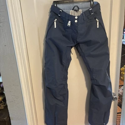 Pantalones de snowboard para mujer Nike pequeños azules impermeables aislados nuevos sin etiquetas Foto 1 de 4