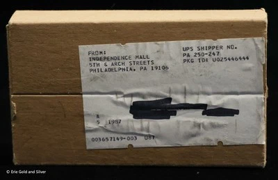 (5) 1987 US Mint Sets in Original Shipping Box ~Sealed~ - Image 1 of 4