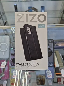 ZIZO Wallet Series Phone Case for Samsung Galaxy A12 Black w/ Card Slot NEW - Picture 1 of 5