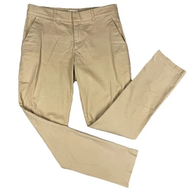 Khakis by Gap Chino Pants Straight Leg Uniform Women Size 2 R - Image 1 of 4