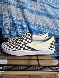 Vans Scarpe Uomo 10 Sneakers Skateboard Scacchiera Slip On Basse 721350 - Foto 1 di 8