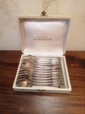 Fourchettes A Huître FRIONNET François Métal Argenté - Photo 1/4