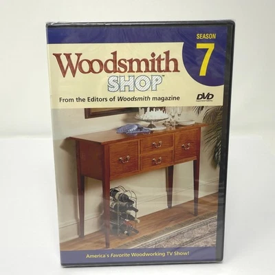 Woodsmith Shop Season 7 DVD Set Woodworking TV Show Magazine Editors - Image 1 of 3