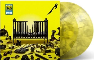 Please Read! Metallica 72 Seasons Limited Ed Yellow & Black Swirl Vinyl - Picture 1 of 1