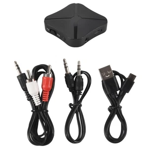 3X (Receptor Transmisor Bluetooth 5.0 2 en 1 Adaptador Bluetooth Jack 3.5 mm 1952 - Imagen 1 de 10