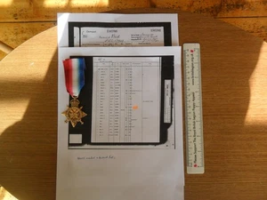WW1 1914-15 Star Medal INO Frederick BEST Able Seaman Royal Navy From Launceston - Picture 1 of 5
