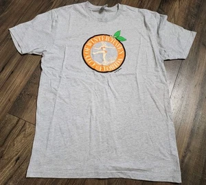 Womens XL Chain Of Lakes Map Winter Haven Florida FL Travel T Shirt Double Sided - Picture 1 of 5