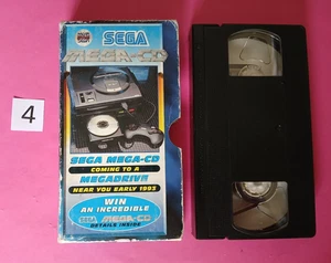 Sega Mega drive/ Mega CD VHS Video cassette tape UK version - Picture 1 of 2