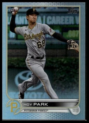 2022 Topps #184 Hoy Park Rainbow Foil RC - Image 1 of 2