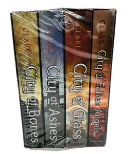 The Mortal Instruments Box Set of 4 Books New Sealed by Cassandra Clare PB - Picture 1 of 9