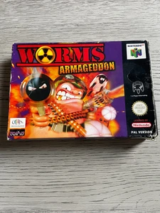 Worms: Armageddon - Nintendo 64 N64 - Boxed & Complete - Picture 1 of 10