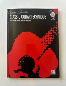Aaron Shearer CLASSIC GUITAR TECHNIQUE Volume 1 | 2009 Third Edition Book & CD - Foto 1 di 6