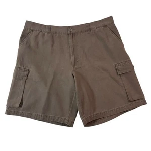 Club Room Mens Casual Cargo Shorts BROWN size 44 Big NWT - Picture 1 of 8