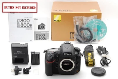 [Almost MINT] Nikon D800E 36.3MP Digital Camera Body in Box From JAPAN - Image 1 of 4