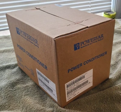 Powervar ABC100-11 61012-01 Power Conditioner 120VAC 60Hz - NEW in Box! - Image 1 of 4