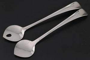 Georg Jensen, Rebecca Uth, Duo Stainless Steel Salad Servers with box - Picture 1 of 5