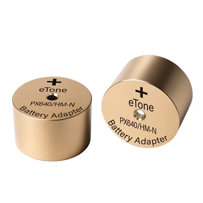 ETONE 2pc PX640(HM-N) Battery Adapter Converter For Canon Olympus Vintage Film Cameras