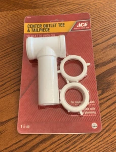 ACE 45152 Center Outlet Tee & Tailpiece ** New sealed/Free Ship - Picture 1 of 2
