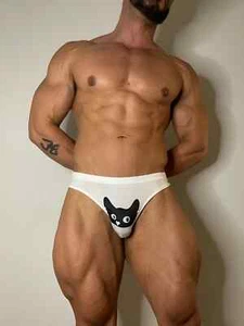 Slip homme JJ Malibu Lovesick - Kitty Cat taille L - Photo 1/5