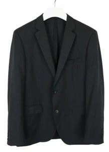 Hugo Boss The Jam1/Sharp1 Blazer Men US 42 Wool Striped With Lapel Collar - Picture 1 of 13