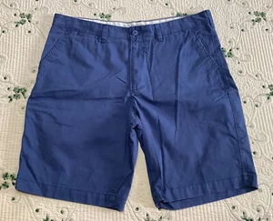 MEN'S SIZE 40 "SONOMA" BLUE 4 POCKET FRONT ZIP BERMUDA SHORTS 10"INSEAM - Picture 1 of 4