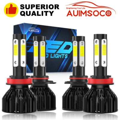 For Honda CR-Z Hatchback 2-Door 2011-2016 LED Headlight Bulbs Hi Lo Beam Lamp - Image 1 of 4
