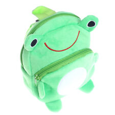 Frog mini schoolbag baby backpack children's shool bags kids plush backpack F Jy