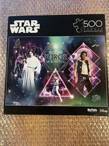 Buffalo Games Disney Star Wars "May The Force Be With You" 500 Piece Puzzle - Picture 1 of 4