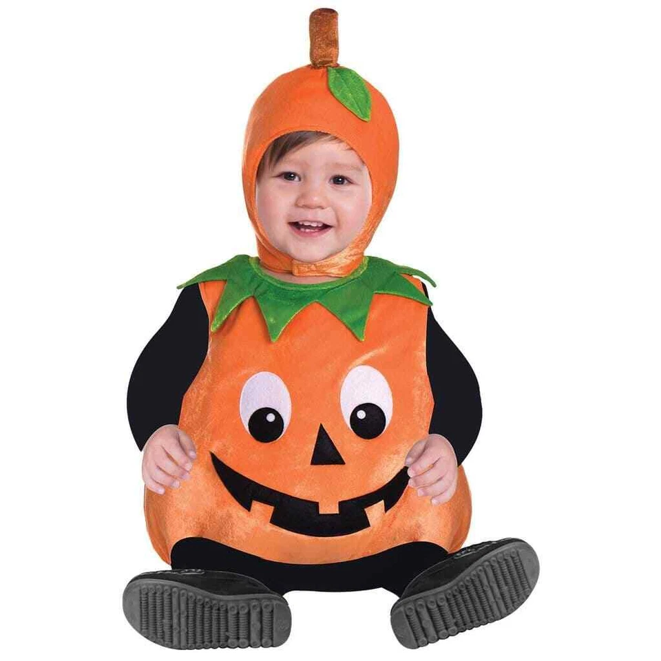 Disfraz de calabaza Cutie de Halloween para niño pequeño Foto 1 de 1