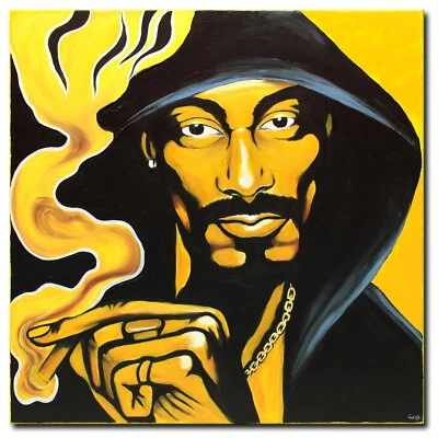 NOVAARTE Acryl Bild Gemälde Mann Abstrakte Malerei Modern Kunst Musiker ORIGINAL - Bild 1 von 4