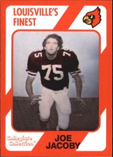 1989-90 Louisville Collegiate Collection Multi-Sport Card #142 Joe Jacoby