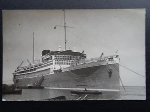 Schiffsfähre M.S. BALOERAN Kreuzfahrtschiff (2) um 1930 RP Postkarte - Bild 1 von 2
