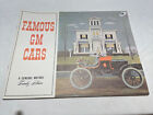 1962 General Motors, Famous GM Cars Booklet Brochure w/Pictures (w/Sticker) Pic