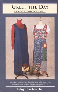 Greet The Day ~ Indygo Junction ~ by Sarah Sporrer ~S-XXL ~ Semi Fitted Jumper - Picture 1 of 2