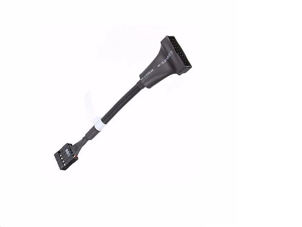 20 Pin USB 3.0 Maschio A 9 Pin Femmina USB 2.0 Cavo Adattatore Convertitore - Immagine 1 di 1