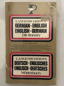 German/English Dictionary by Langenscheidt - Picture 1 of 2