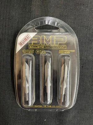 G5 Megameat 125 Grain BMP Practice Head 3 Pack BRAND NEW - Image 1 of 3