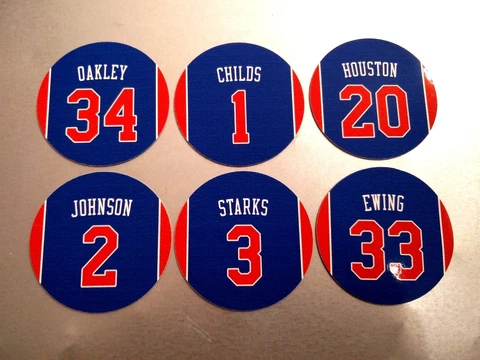New York Knicks Fridge Magnets - Ewing Oakley Johnson Starks Houston Childs Cover