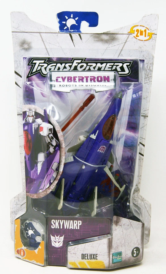 Transformers - Cybertron - Robots in Disguise - Deluxe - Skywarp - mit Key - Bild 1 von 4