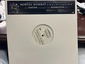 KMFDM megalomaniac RAMMSTEIN engel 12" 1997 TVT8207 MORTAL KOMBAT PROMO UNPLAYED - Picture 1 of 2