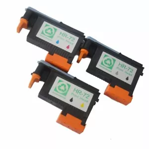 3er Set kompatibler Ersatzdruckkopf für Drucker der HP 72 DesignJet Serie - Bild 1 von 2