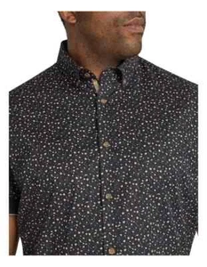 Johnny Bigg Byron Print Shirt - Navy, Size 4XL - Picture 1 of 5
